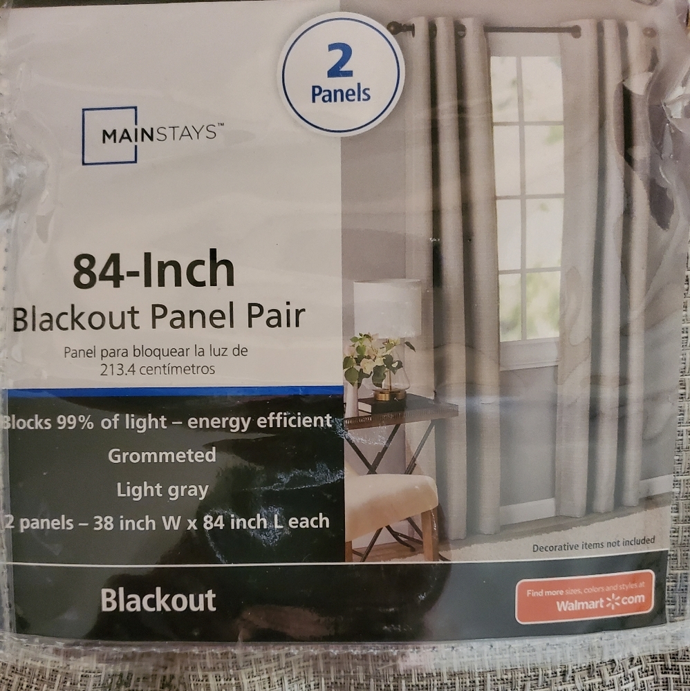 Mainstays Blackout Panel Pair
